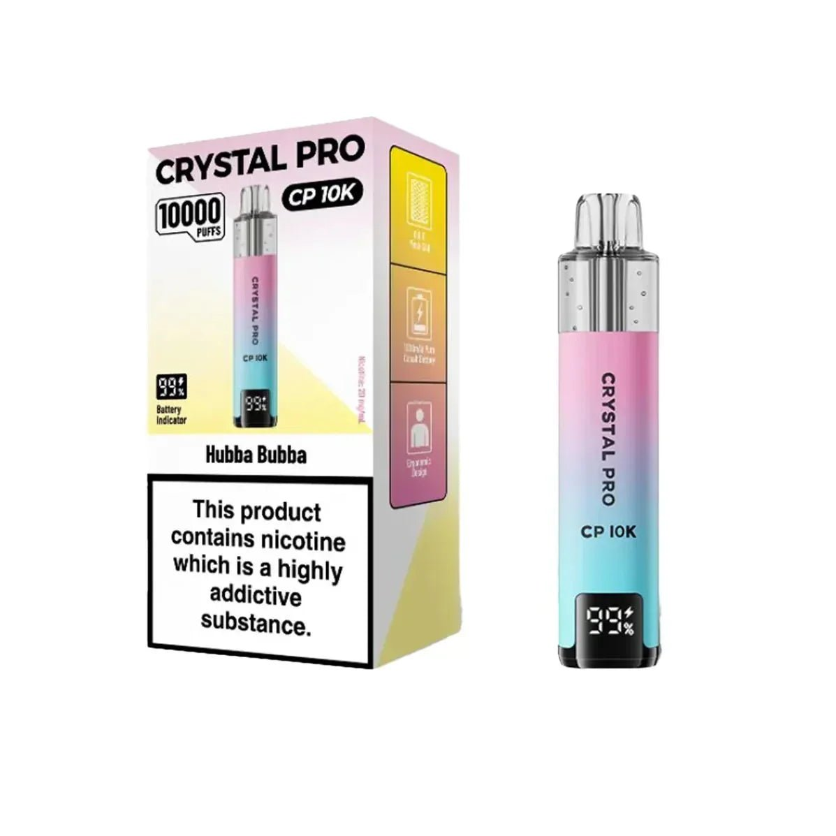 Crystal Pro CP 10K Hubba Bubba