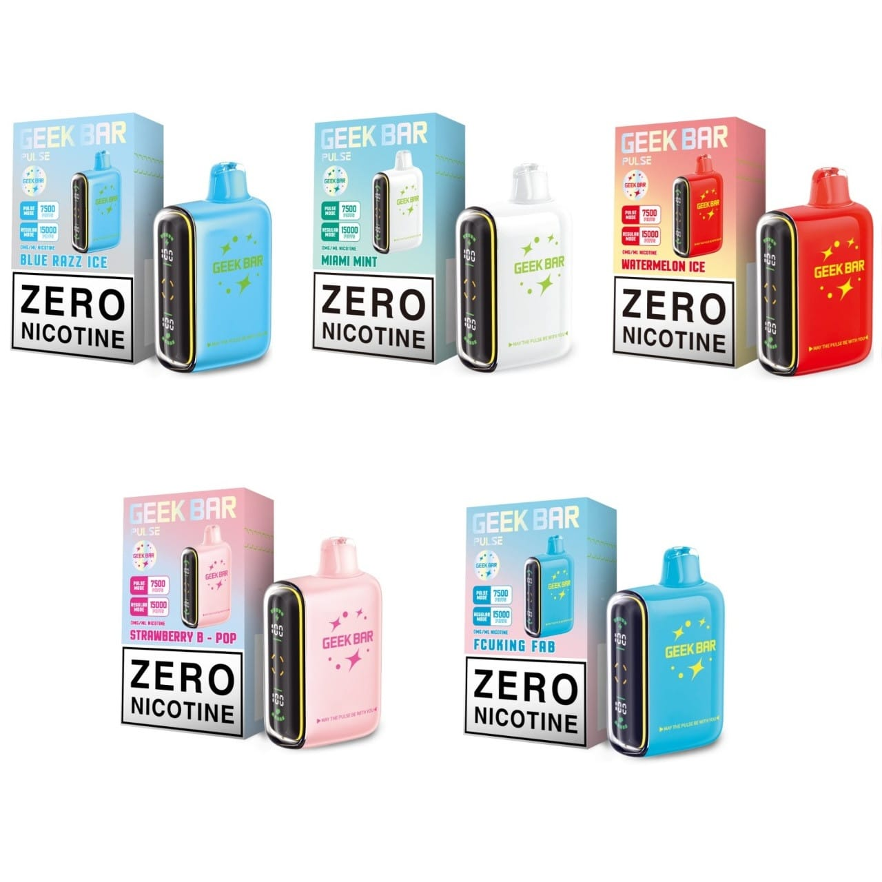 Geek Bar Pulse (Zero Nicotine)